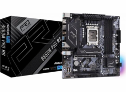 ASRock MB Sc LGA1700 B660M PRO RS, Intel B660, 4xDDR4, 1xDP, 1xHDMI, mATX