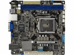 ASUS Intel® Xeon® E-21XXX (95W), C242, 4DIMM, 2 Intel i210AT+1Mgt LAN, 6 SATA, 1 M.2(2280), 1 PCIe x16, 2 U3.1, mini-ITX