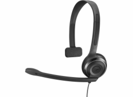 Sennheiser PC 7 USB Sluchátka s mikrofonem Kabel Přes hlavu Kancelář / call centrum USB Typ-A Černá