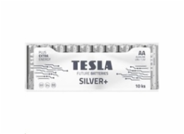 Tesla AA SILVER+ alkalická, 10 ks fólie, (LR06, tužková) ND