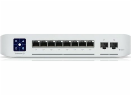 Ubiquiti USW-Enterprise-8-PoE Ubiquiti UniFi Switch Enterprise 8 PoE - 8x 2.5Gbit RJ45, 2x SFP+ port, PoE 802.3at (PoE budget 120W)