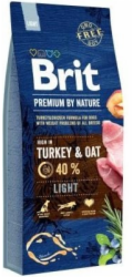 Brit Premium by Nature Light 15kg granule pro psy