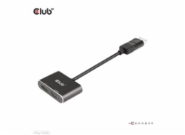 CLUB 3D MST hub DisplayPort™ 1.4 to DisplayPort™ + HDMI™ 4K60Hz M/F