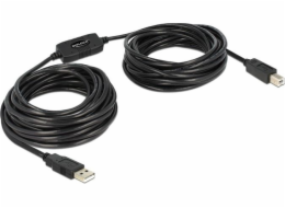 Delock Kabel USB 2.0 typ A samec > USB 2.0 typ B samec 11 m