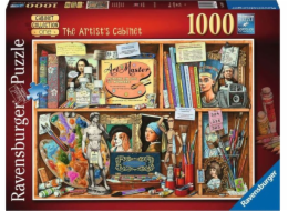 2D puzzle 1000 dílků Umělecká skříň