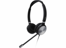 Yealink UH36 Dual Headset Wired Head-band Office/Call center USB Type-A Black  Silver