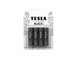 Tesla AA BLACK+ alkalická, 4 ks