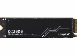 Kingston SSD 1024GB KC3000 M.2 2280 NVMe™ PCIe Gen 4 (R 7000MB/s; W 6000MB/s)