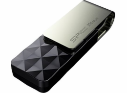 Silicon Power Blaze B30 USB flash drive 256 GB USB Type-A 3.2 Gen 1 (3.1 Gen 1) Black  Silver