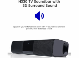 SOMOSTEL SMS-H330 2X5w TV Soundbar with 3D Surround Sound