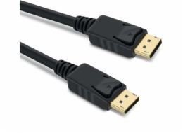 PREMIUMCORD Kabel DisplayPort 1.4 přípojný kabel M/M, zlacené konektory, 5m