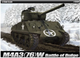 Model do sklejania M4A3(76)W US Army Battle of Bulge