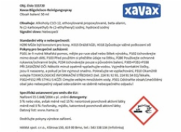 Čisticí prostředek XAVAX - čisticí sprej na žehličku 50 ml