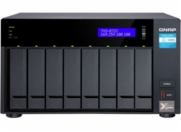 QNAP TVS-872X-i5-8G (6core 3,3GHz, 8GB RAM, 8x SATA, 2x M.2 NVMe slot, 1x HDMI 4K, 2x GbE, 1x 10GbE)
