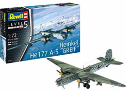 Revell Model Revell 03913 Heinkel He177 A-5 Griffin 14 měřítko 1:72 Level 5 věrný původní replice s mnoha detaily, vícebarevné