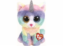 Maskotka TY Beanie Boos Kot Heather 24 cm Maskotka TY Beanie Boos Kot Heather 24 cm
