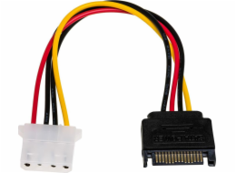 Akyga Molex - SATA, 0,15 m, vícebarevný (AK-CA-11)