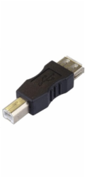 PremiumCord USB redukce A-B, Female/Male