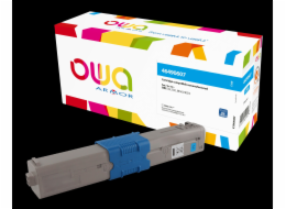 OWA Armor toner pro OKI C532, C542, MC563, MC573,46490607,6000 str.,modrá/cyan (46490607)