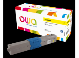OWA Armor toner pro OKI C532, C542, MC563, MC573,46490605,6000 str.,žlutá/yellow (46490605)