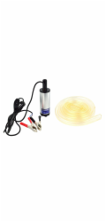 Mini čerpadlo na naftu, 12V, 12l/min, průměr 37mm, 40W, hadice 3m GEKO