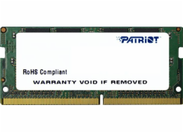 Patriot PSD416G266681S Patriot/SO-DIMM DDR4/16GB/2666MHz/CL19/1x16GB