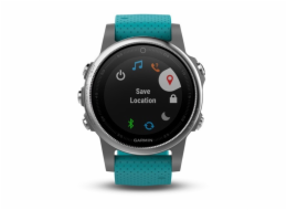 Garmin&nbsp;fenix5S&nbsp;Silver&nbsp;Optic&nbsp;Blue&nbsp;band