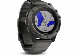 Garmin fenix5X Sapphire Gray Optic Metal