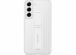 Pouzdro Samsung Samsung EF-RS906CW S22+ S906 bílý/bílý Ochranný stojanový kryt