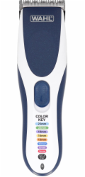 Wahl 09649-016 zastřihovač vousů a vlasů Modrá, Stříbrná