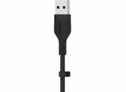 Belkin Flex Lightning/USB-A 1m mfi cert., cerný    CAA008bt1MBK
