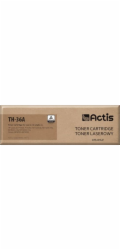 Actis TH-36A toner for HP printer; HP 36A CB436A  Canon CRG-713 replacement; Standard; 2000 pages; black