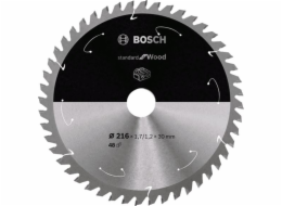 Pilový kotouč Bosch Standard for Wood, O 216mm, 48T