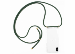 Lookabe Necklace iPhone X/Xs gold green loo013