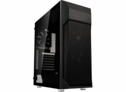 Zalman skříň Z1 Plus / moddle tower / ATX / 3x120mm / 2xUSB 3.0 / 1 x USB / prosklená bočnice / černý