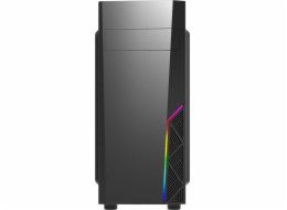 Zalman skříň T8 / middle tower / ATX / 1x120mm / 2xUSB 2.0 / USB 3.0 / RGB / černá