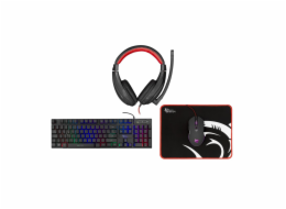 White Shark Comanche 3 GC-4104 - 4in1 KEYBOARD + MOUSE + MOUSE PAD  + HEADSET