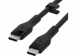 Belkin Flex USB-C/USB-C do 60W 3m, cerný           CAB009bt3MBK