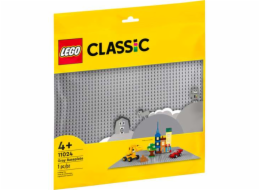 LEGO šedáe Bauplatte