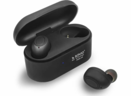 Savio TWS-04 Wireless Bluetooth Earphones Black Graphite