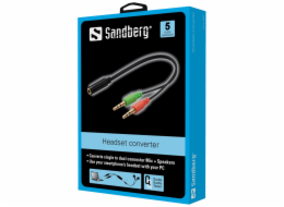 Sandberg 508-67 Headset Converter (mobilní) > PC