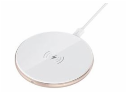 Devia Comet series ultra-slim wireless charger white