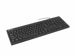 Tellur Basic drátová klávesnice US, USB černá