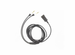 Tellur QD to 2 x Jack 3.5mm Adapter Cable 2.2m Black