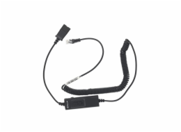Tellur QD Adaptérový kabel na RJ11 + univerzální přepínač, max. 2,95 m černý