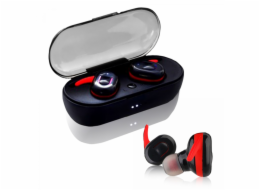 V.Silencer Ture Wireless Earbuds black/red