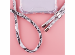 Lookabe Necklace Snake Edition iPhone Xr stříbrný had loo019