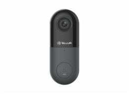 Tellur Smart WiFi Video DoorBell 1080P, PIR, Wired black