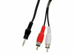 Sbox 3.5-2RCA-M/M-2/R 3.5mm M.->2 X RCA M, 2M