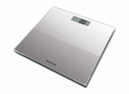 Salter 9037 SVGL3R Salter Glass Electronic Digital Bathroom Scale - Silver Glitter